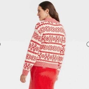 Women's Crewneck Graphic Pullover Sweater - A New Day viral Apres sweater